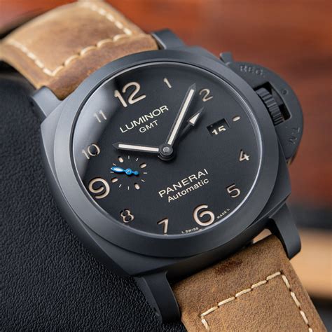 panerai ceramica black|Panerai 1950 3 day automatic.